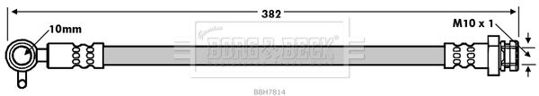 BORG & BECK stabdžių žarnelė BBH7814